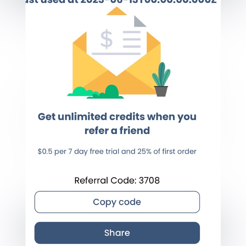 HI GUYS IM POTIT I USED POSH SIDEKICK TO SHARE MY CLOSET USED MY  REFERRAL CODE